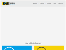 Tablet Screenshot of km100segovia.es